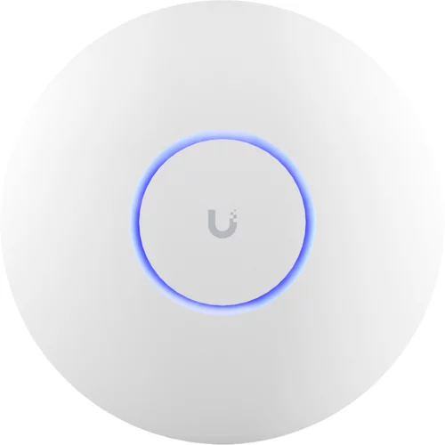 Ubiquiti U7-PRO Ceiling-mount WiFi 7 AP with 6 GHz support, 2.5 GbE uplink, and 9.3 Gbps over-the-air speed, 140 m² (1,500 ft²) coverage - U7-PRO