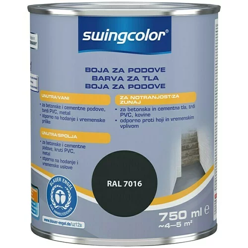 SWINGCOLOR Talna barva 2 v 1 (barva: antracitno siva; 750 ml)