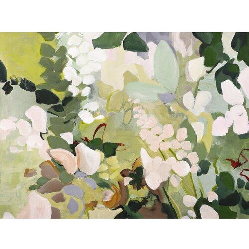 Malerifabrikken Slika s ručno oslikanim elementima 90x118 cm Green Garden – Cijene
