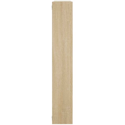  Zidna polica Hrast sonoma 103 x 17 x 102 cm Prerađeno drvo Slike