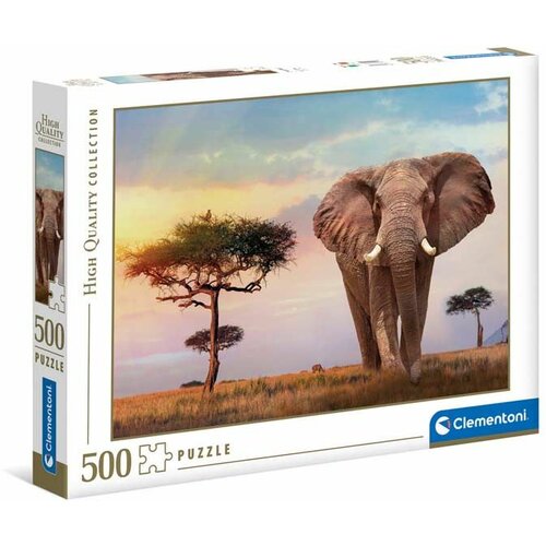 Clementoni Puzzle 500 Hqc African Sunset Slike