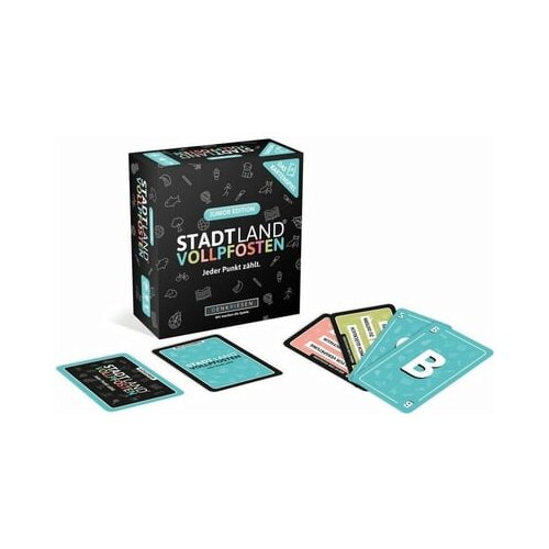 Denkriesen Stadt, Land, Vollpfosten - Das Kartenspiel - Junior Edition Cene