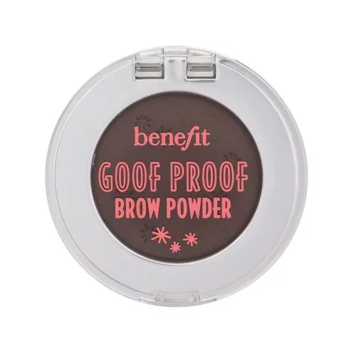 Benefit Goof Proof Brow Powder vodootporni puder za obrve 1.9 g Nijansa 3,5 neutral medium brown