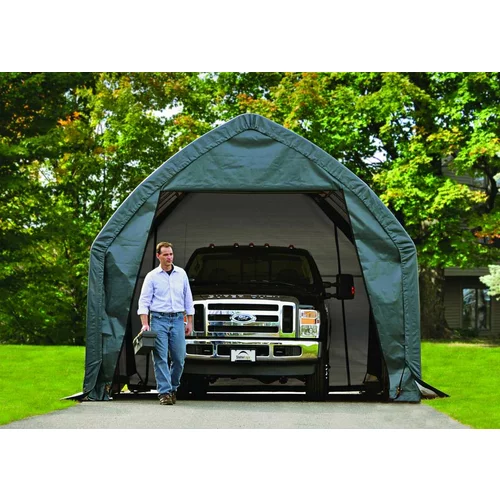 ShelterLogic - Garaža za auto zelena 23 8 m² - 610x390x370cm | BRANDED IN THE USA