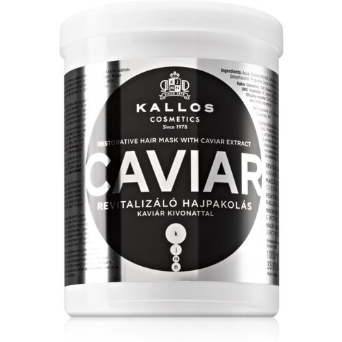 Kallos Cosmetics caviar maska za lesk in mehkobo las 1000 ml Cene
