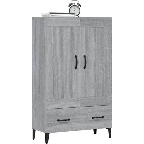 Visoka komoda boja hrasta sonome 70x31x115 cm konstruirano drvo Slike