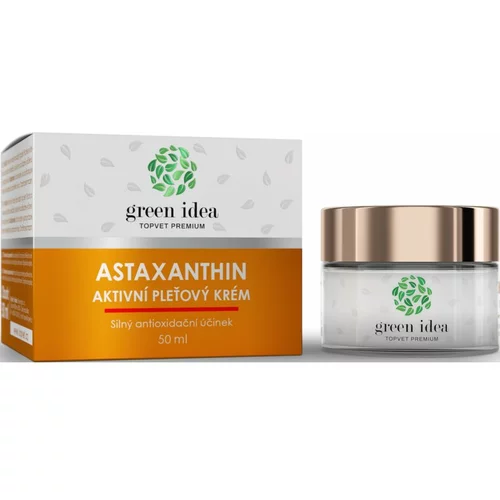 Green Idea Topvet Premium Astaxanthin hranilna krema za obraz za zrelo kožo 50 ml