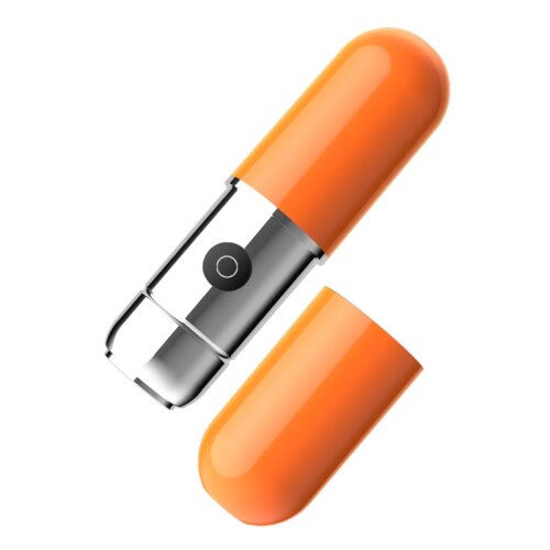 SARAHE Prenosni mini brivnik z USB polnilnikom, ki ga je mogoče prati (oranžen), (22149428) Cene