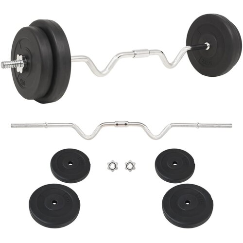vidaXL Set utega 30 kg Cijene