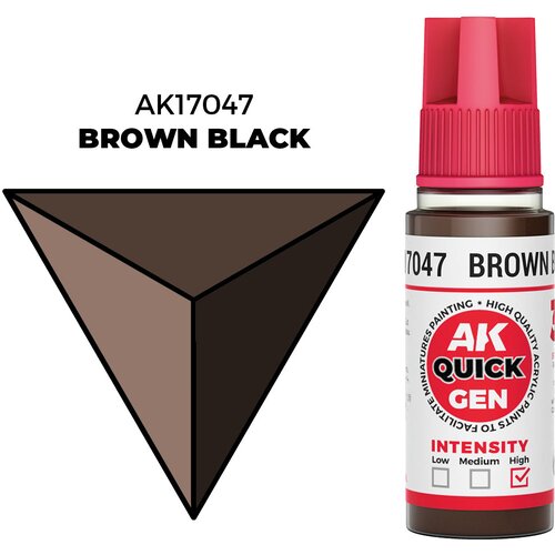 AK Interactive Brown Black 18ml - Quick Gen Akrilna Boja AK17047 Cene