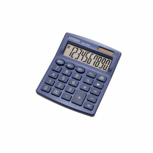 Stoni kalkulator Citizen SDC-810 color plava Slike