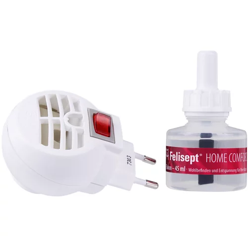 Felisept Home Comfort set za smirivanje mačaka - Starter set: difuzor + 2 bočice od 45 ml