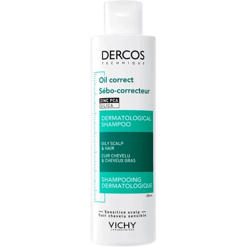 Vichy šampon za regulaciju masnoće dercos 200 ml Slike