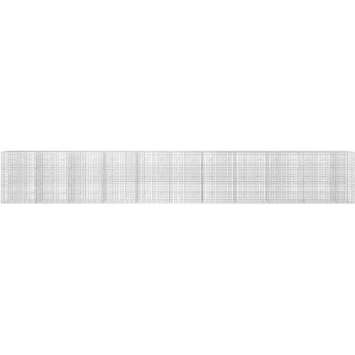  Gabion s žicom debljine 3 5 mm i mrežom 5x5 cm 1050x20x150 cm - 20 cm 150 cm 1050 cm Slike