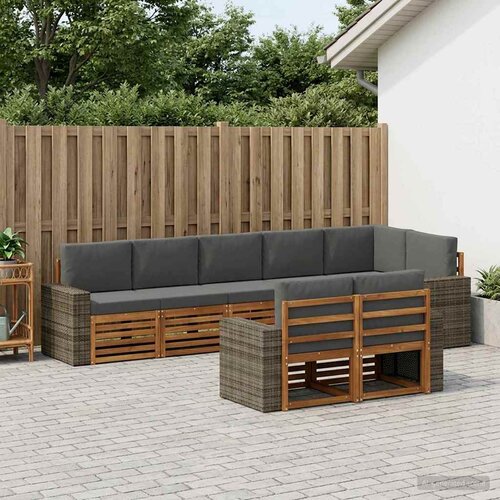  Set vanjskih sofa 8 kom. Poliester Cijene