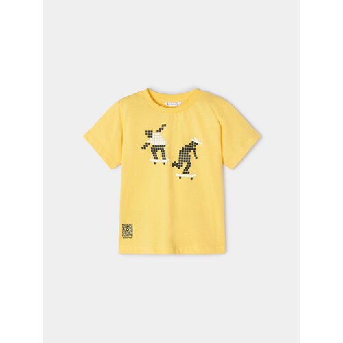 Mayoral Majica 3013 Rumena Regular Fit Cene