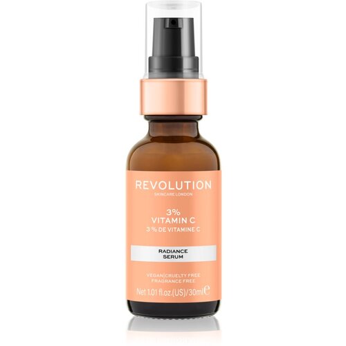 Revolution vitamin c 3% radiance serum obnavljajući serum za posvjetljivanje i zaglađivanje kože 30 ml Slike