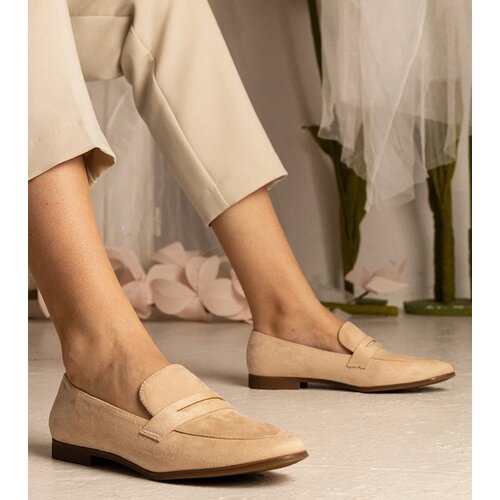 D/CEO marka niezdefiniowana Beige classic women&amp;#039;s moccasins Nageri Slike