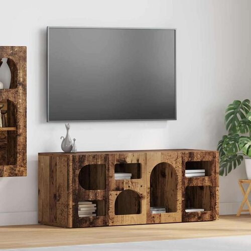 TV ormar Staro drvo 100 x 35 x 40 cm Konstruirano drvo Cene