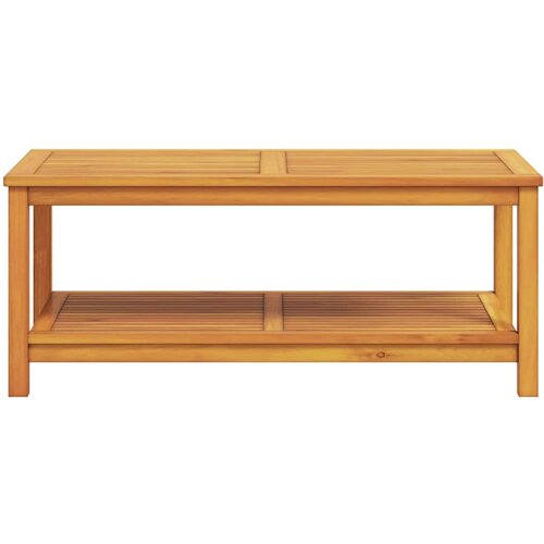  Bocni stol Prirodna nafta 110 x 55 x 45 cm Čvrsto drvo akacije Slike