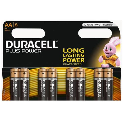 Duracell Alkalne baterije Plus Power MN1500B8 AA (8 kos), (20829569) Cene
