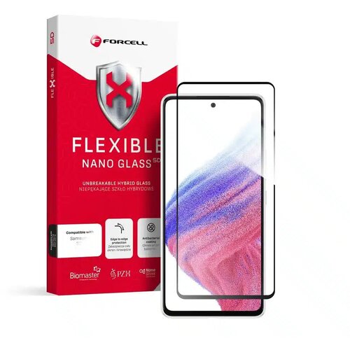 Forcell Fleksibilno Nano Glass 5D za Samsung Galaxy A53 5G Slike