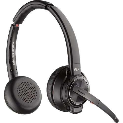 HEWLETT-PACKARD Slušalke Savi 8220 UC DECT 1880-1900 MHz USB-A (8D3F2AA) 209215-02 ANC brezžične + stojalo, (5000391284) Cene