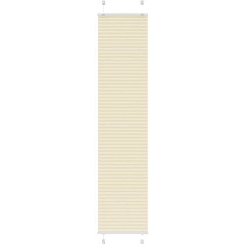  Plisirana zavjesa krem boje 40x200 cm Širina tkanine 39,4 cm Poliester Cene