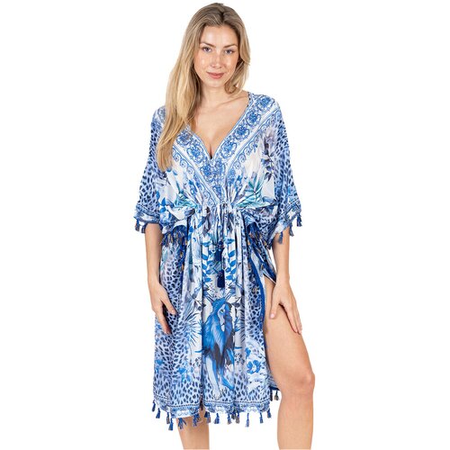 Isla Bonita By Sigris Pareo Poncho Modra Slike