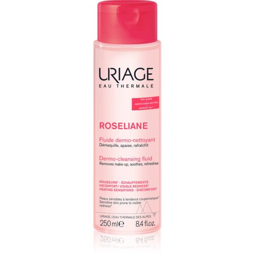 Uriage Ros&amp;eacute;liane Dermo-Cleansing Fluid čistilni fluid za pomiritev kože 250 ml Slike