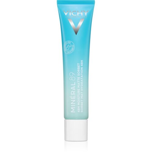 Vichy Min&eacute;ral 89 48H Moisture Matte Sorbet vlažilna krema za obraz za mastno in me&scaron;ano kožo 40 ml Cene