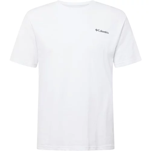 Columbia Pamučna majica boja: bijela, 1834041-575