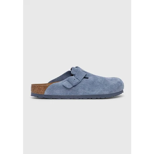 Birkenstock Natikači iz semiša Boston ženski, 1026769