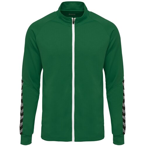 Hummel Jakna za trening 'Authentic' svetlo siva / zelena / črna Cene