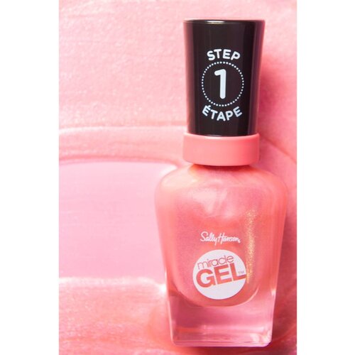 Sally Hansen Miracle Gel&amp;trade; gel lak za nohte brez uporabe UV/LED lučke odtenek Eternally Grapefruit 14,7 ml Slike