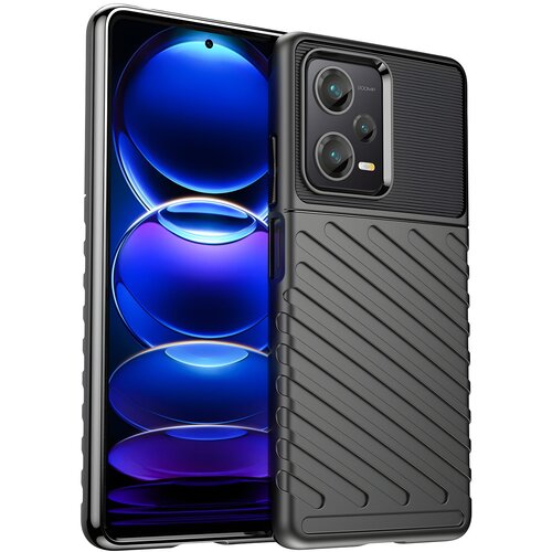  Futrola Carbon Shield TPU za Xiaomi Redmi Note 12 Pro+ - Crna KP26532 Cene