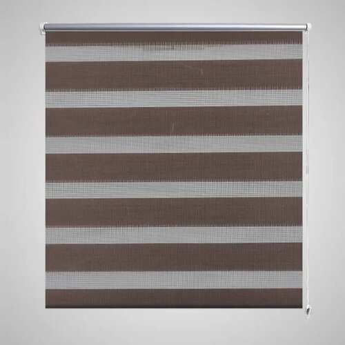 VidaXL Črtasti Zebra Rolo / Senčilo velikost 80 x 150 cm Kavna barva Slike