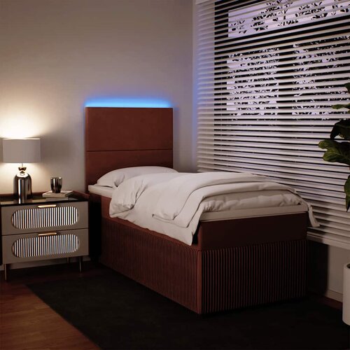 Box spring krevet s madracem ružičasti 100x200 cm bar&amp;scaron;unasti Slike