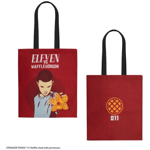 Fame Bros. Ltd CINEREPLICAS: STRANGER THINGS - TOTE BAG - ELEVEN torbica Cene