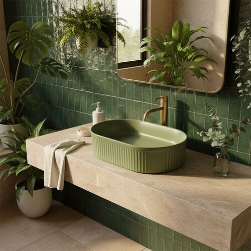 REA Bath Nadgradni umivaonik Rea Vanda Pistachio Matt Cijene