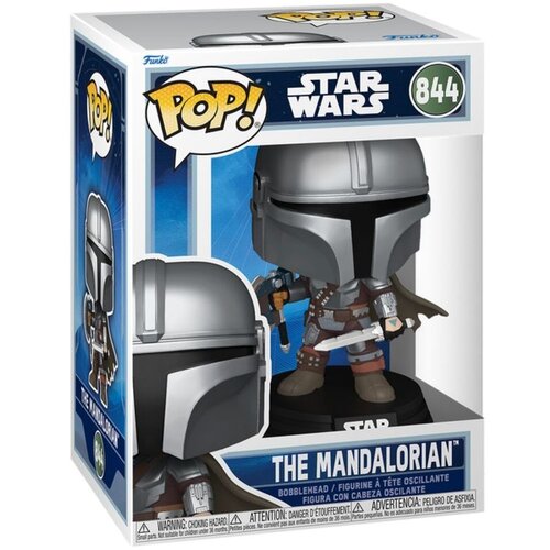Funko POP! Star Wars: Mandalorian &amp;amp; Grogu S2 - The Mandalorian ( 077215 ) Slike
