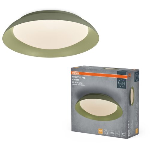 Osram LED prigu&amp;scaron;iva plafonska lampa PLATE LED/35W/230V pr. 43 cm zelena Slike