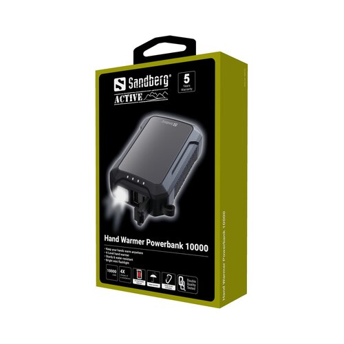 Sandberg powerbank hand warmer 420-65 10000mAh Slike