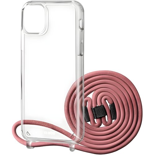 Sbs Oklop za ogrlicu s trakicom za Apple iPhone 12/iPhone 12 Pro - Svijetlo roza Cijene