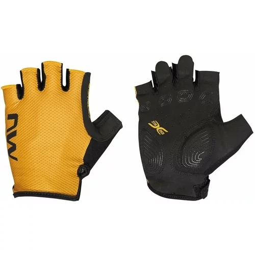 Northwave Active Short Finger Glove Ochre 2XL Kolesarske rokavice