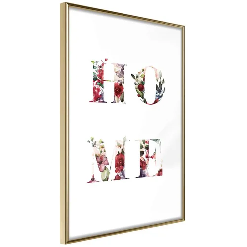  Poster - Floral Home 40x60