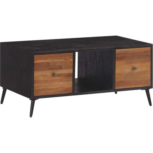  Klubska mizica 90x50x41 cm trdna predelana tikovina, (21008125) Cene