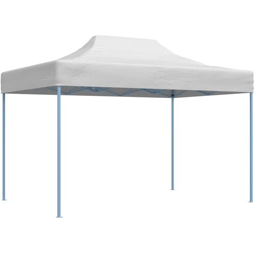  Profesionalni sklopivi &amp;scaron;ator za zabave 280x410x315 cm čelični bijeli Slike
