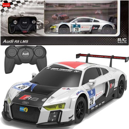  Licencirani auto na daljinsko upravljanje AUDI R8 LMS 1:24 - bijeli Cene
