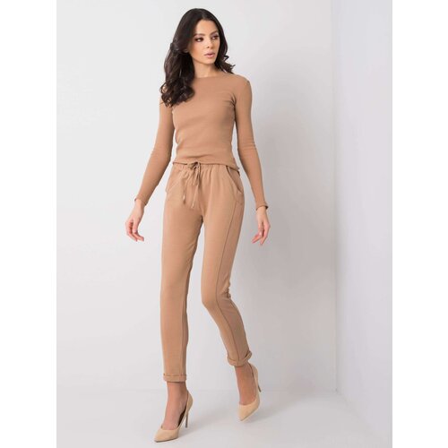 BASIC Feel Good Sweatpants-RV-DR-3589.07X-camel Cene